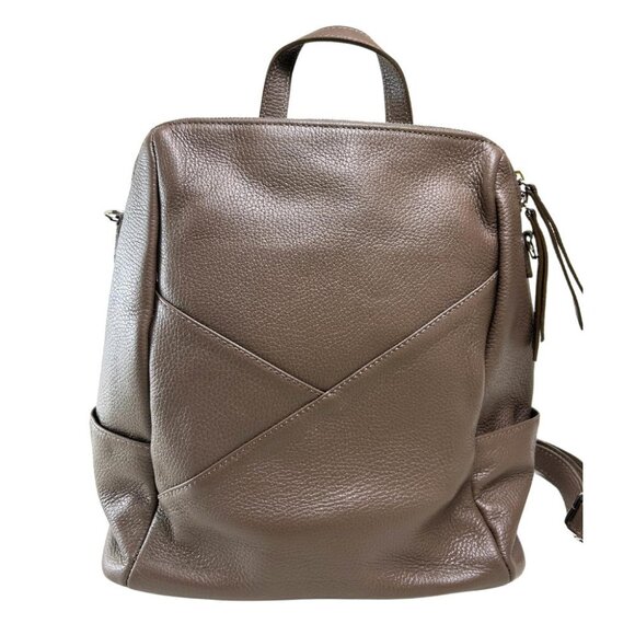 Ivan Troy Sama Gray Women\'s Italian Leather Shoulder Bag Outdoor Backpack main image 7
